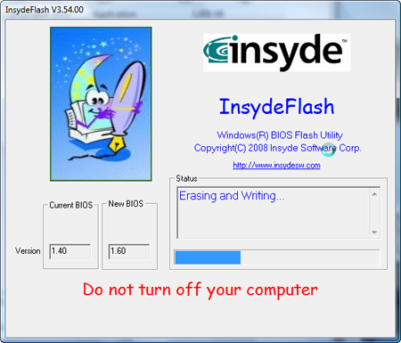 insydeh20 bios flash utility